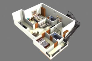 Floor Flat Plan 2nd Floor